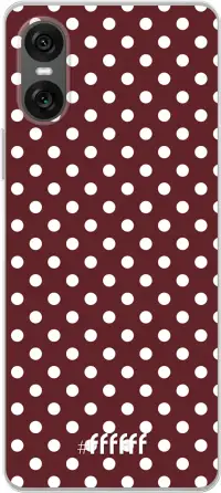 Burgundy Dots Xperia 10 VI