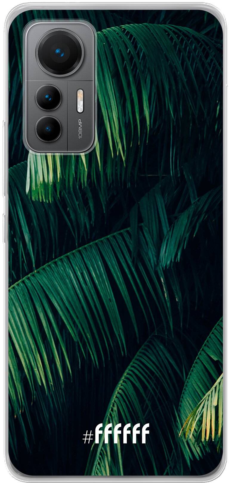 Palm Leaves Dark 12 Lite