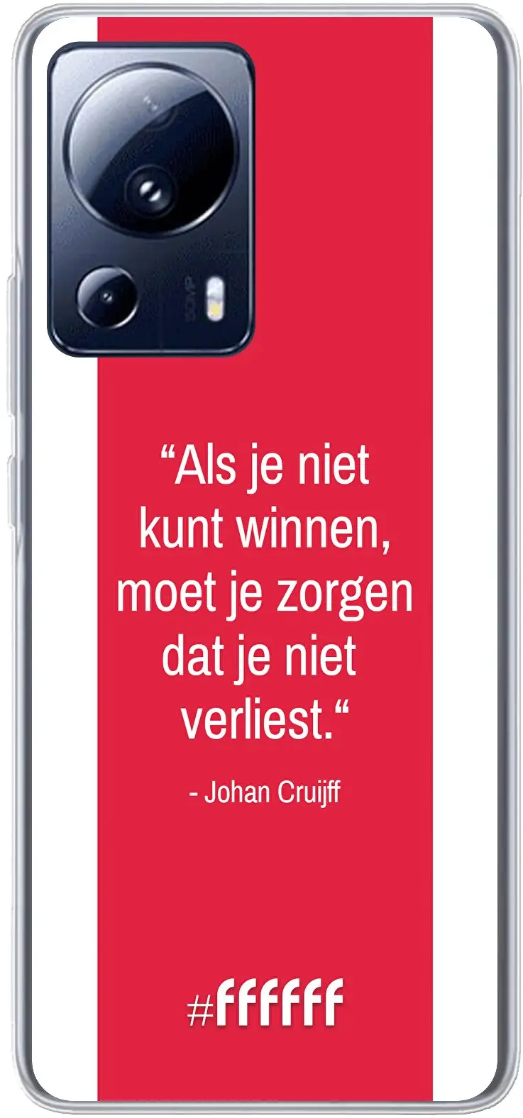 AFC Ajax Quote Johan Cruijff 13 Lite