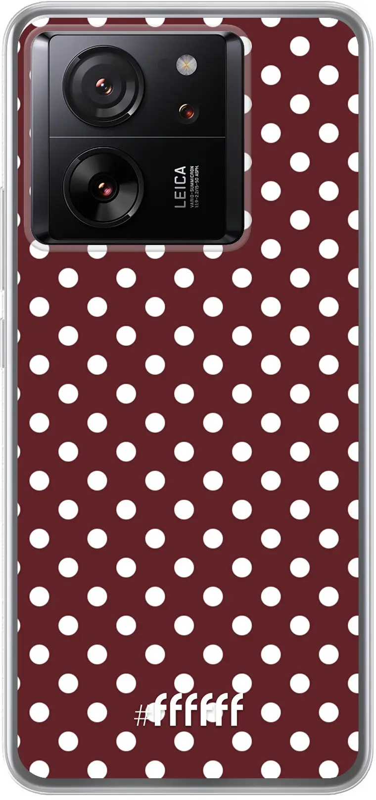 Burgundy Dots 13T Pro