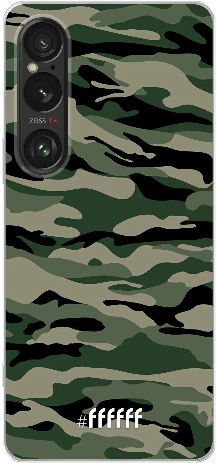 Woodland Camouflage Xperia 1 VI