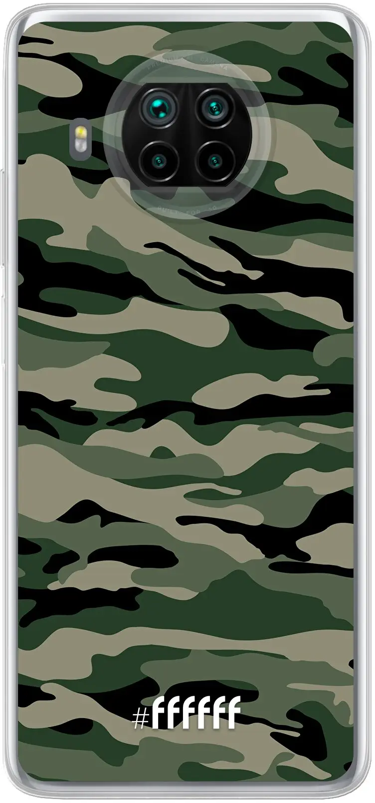 Woodland Camouflage Mi 10T Lite