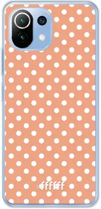 Peachy Dots Mi 11 Lite