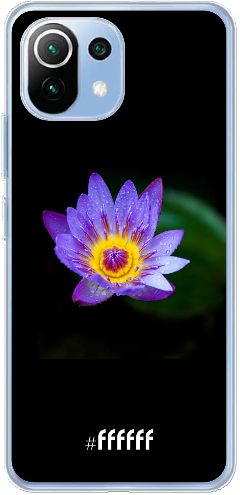 Purple Flower in the Dark Mi 11 Lite