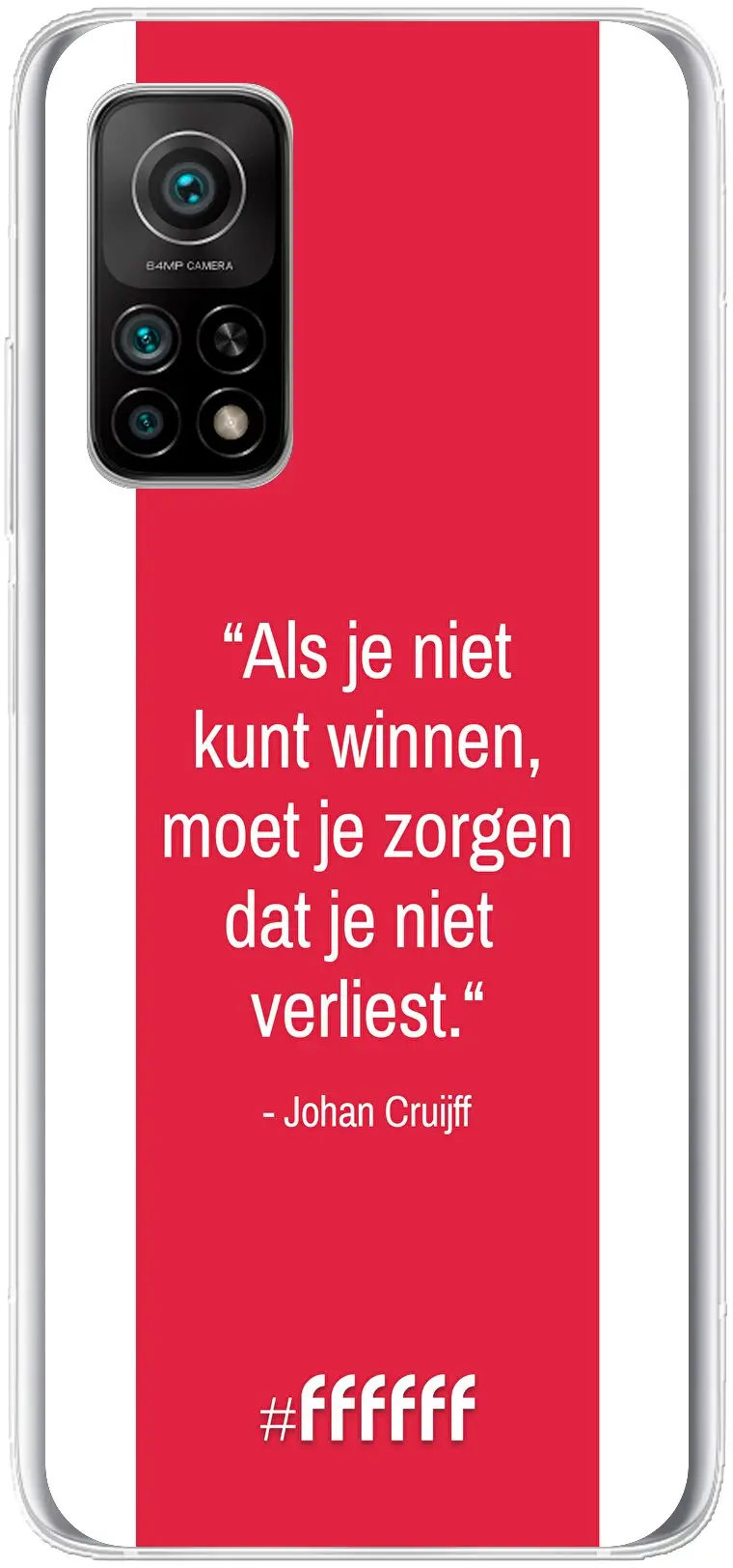 AFC Ajax Quote Johan Cruijff Mi 10T 5G