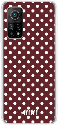 Burgundy Dots Mi 10T 5G