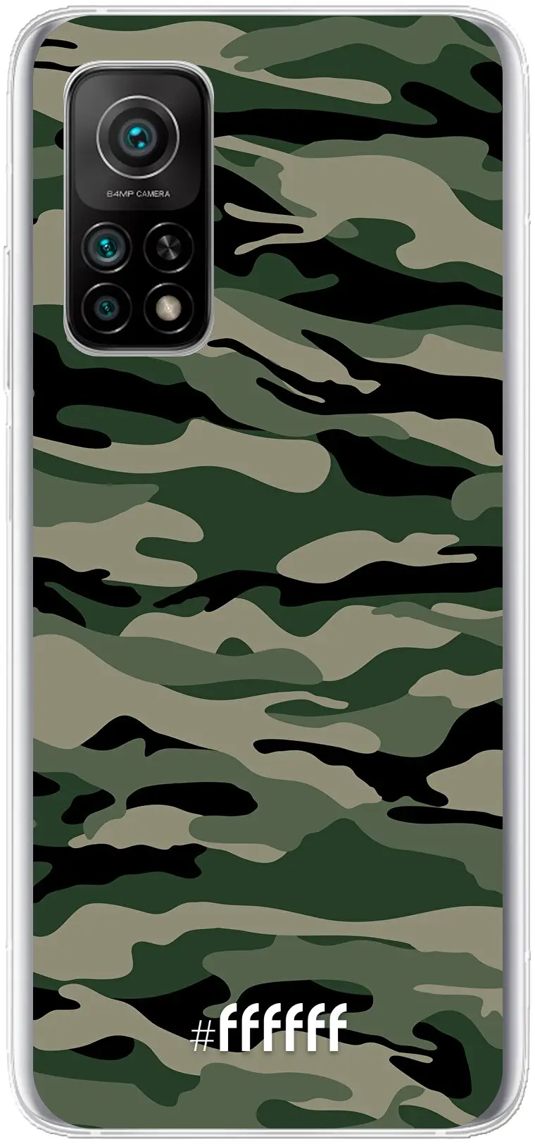 Woodland Camouflage Mi 10T 5G