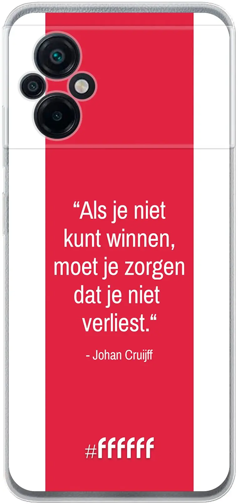 AFC Ajax Quote Johan Cruijff Poco M5