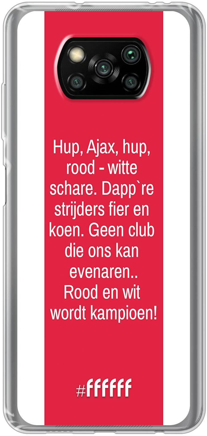 AFC Ajax Clublied Poco X3 Pro