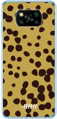 Cheetah Print Poco X3 Pro