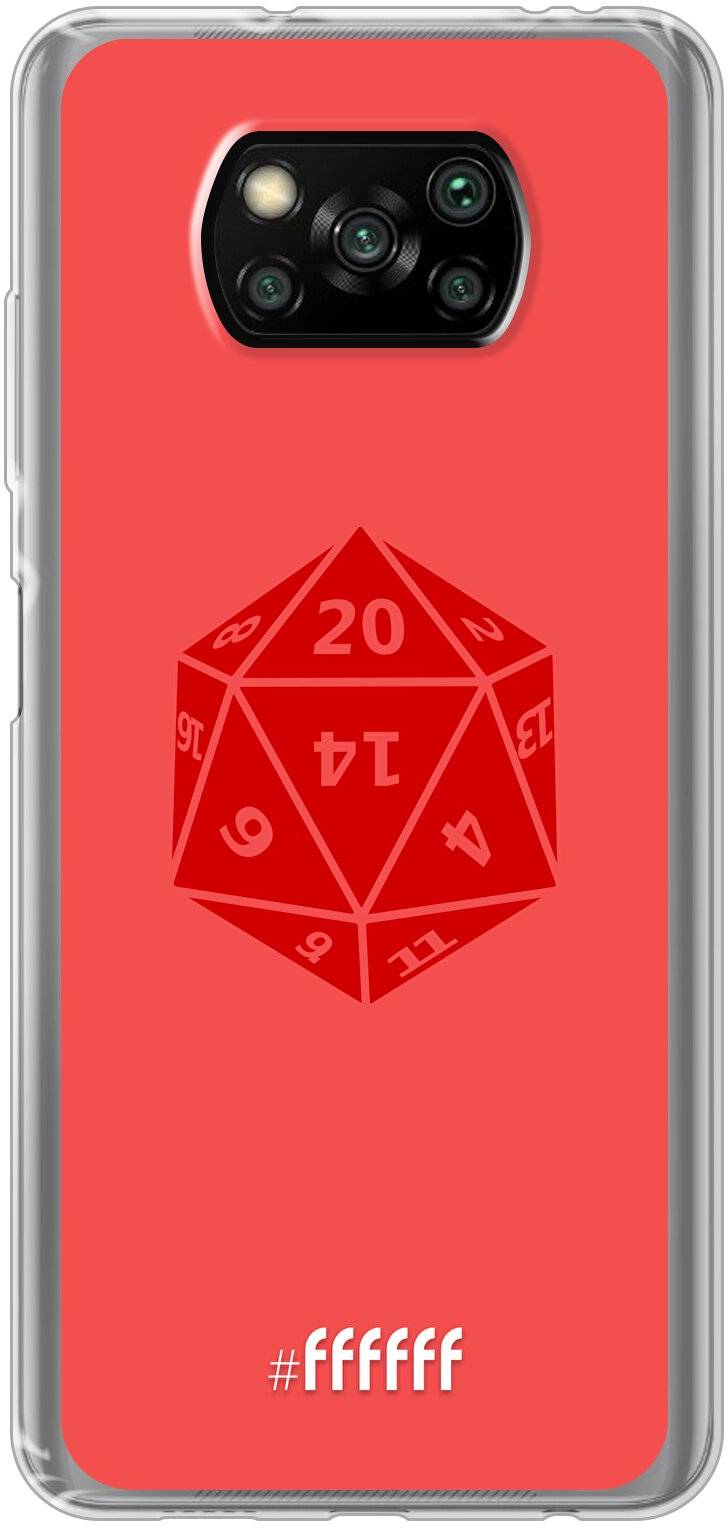 D20 - Red Poco X3 Pro