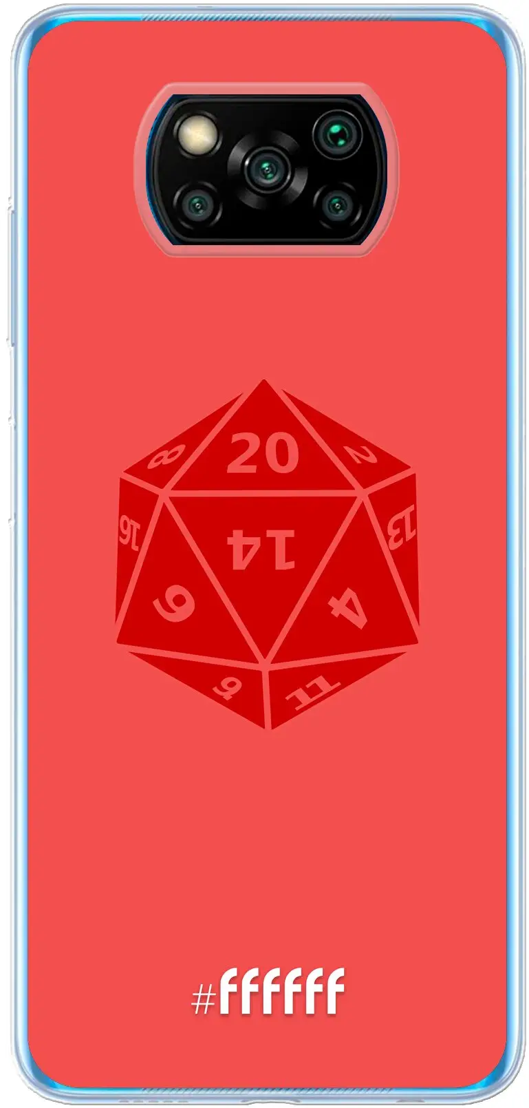 D20 - Red Poco X3 Pro