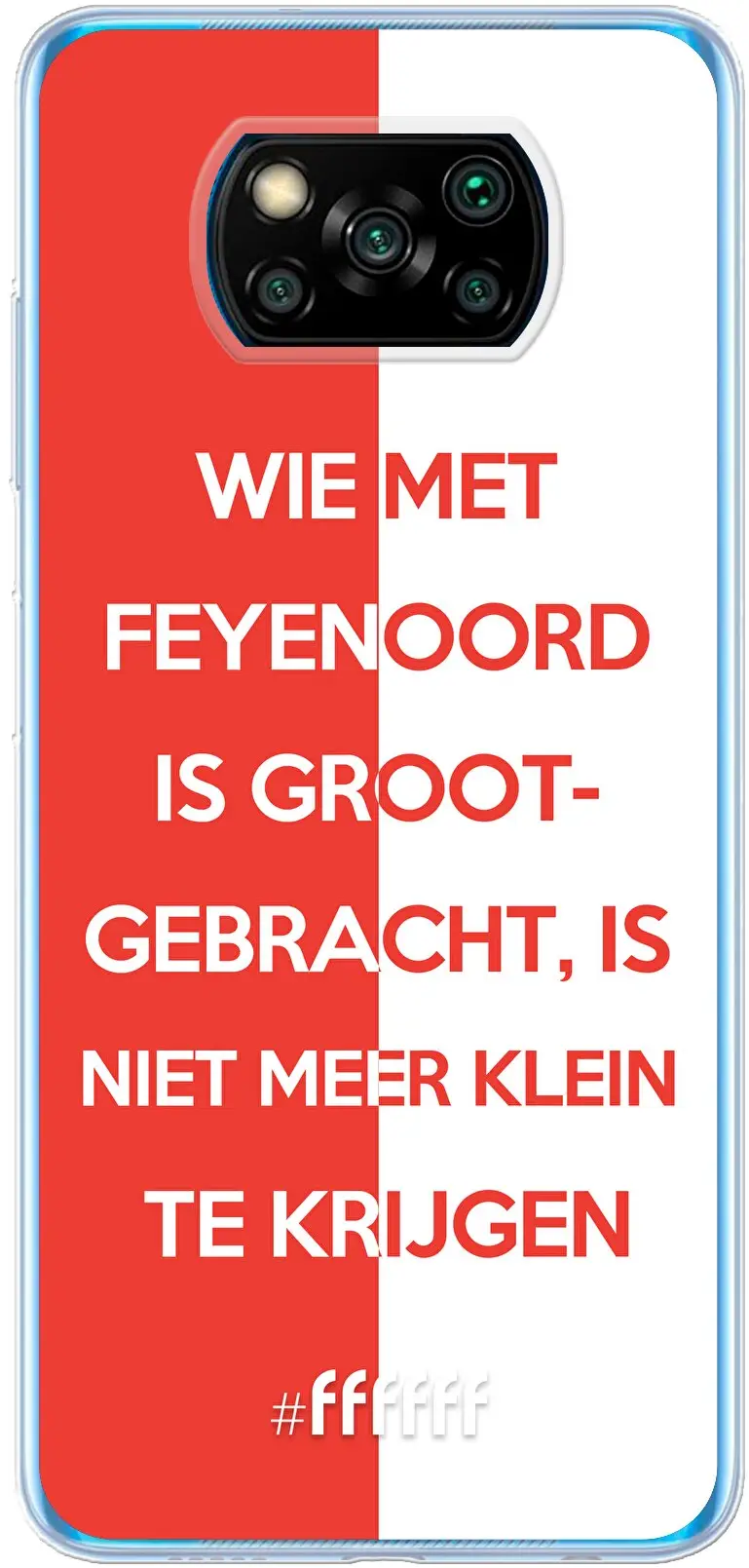 Feyenoord - Grootgebracht Poco X3 Pro