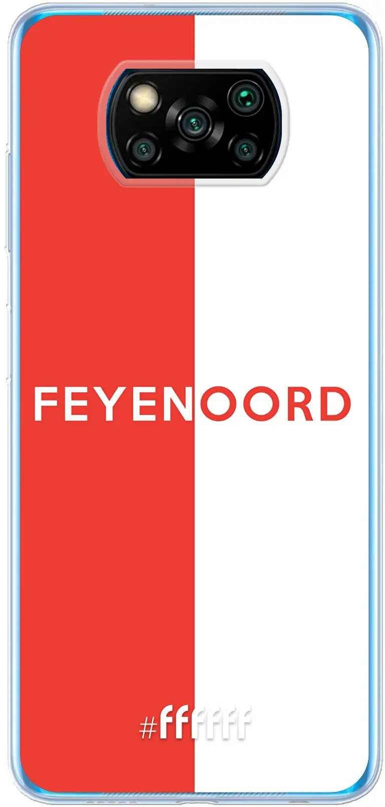 Feyenoord - met opdruk Poco X3 Pro