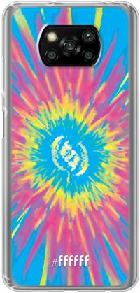 Flower Tie Dye Poco X3 Pro