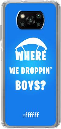 Battle Royale - Where We Droppin' Boys Poco X3 Pro