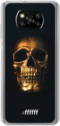 Gold Skull Poco X3 Pro