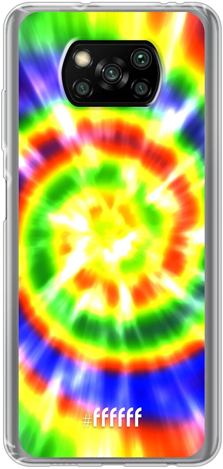 Hippie Tie Dye Poco X3 Pro