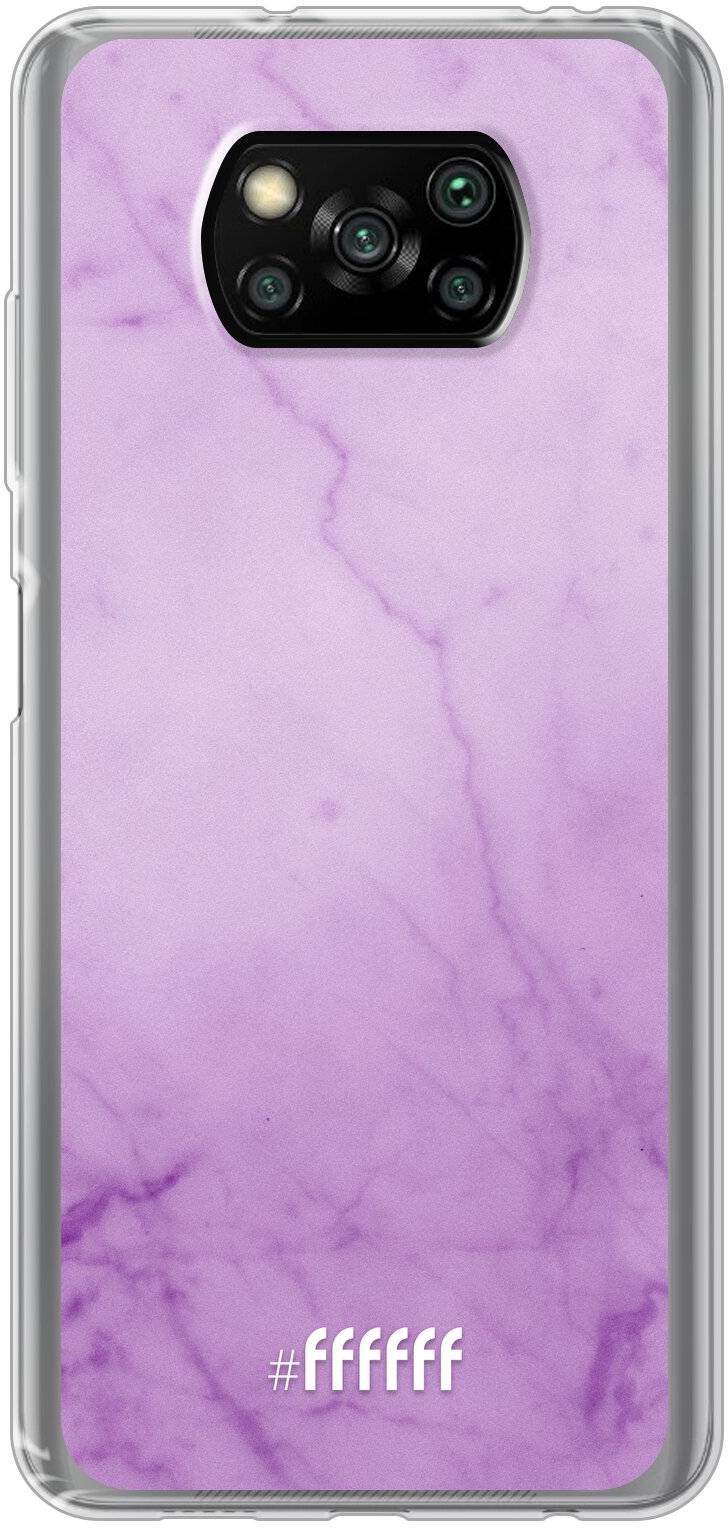 Lilac Marble Poco X3 Pro