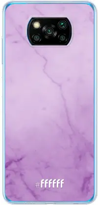 Lilac Marble Poco X3 Pro