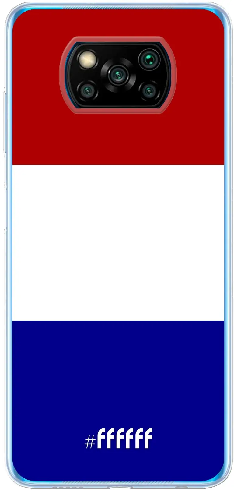 Nederlandse vlag Poco X3 Pro