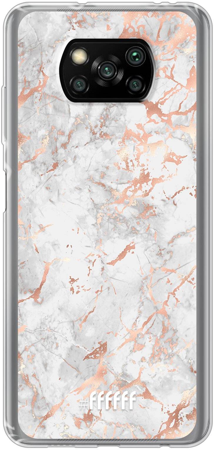 Peachy Marble Poco X3 Pro