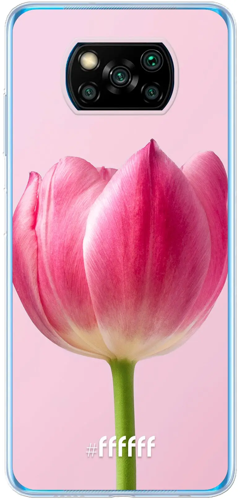 Pink Tulip Poco X3 Pro