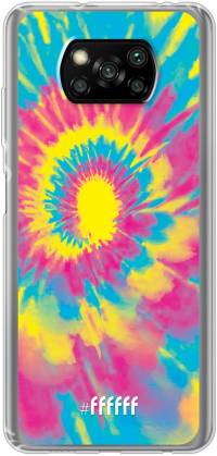 Psychedelic Tie Dye Poco X3 Pro