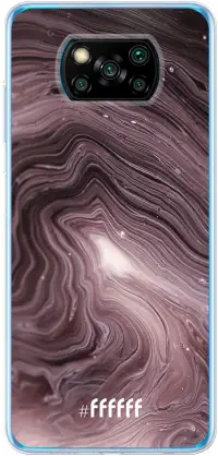 Purple Marble Poco X3 Pro