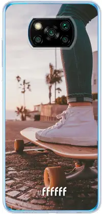 Skateboarding Poco X3 Pro