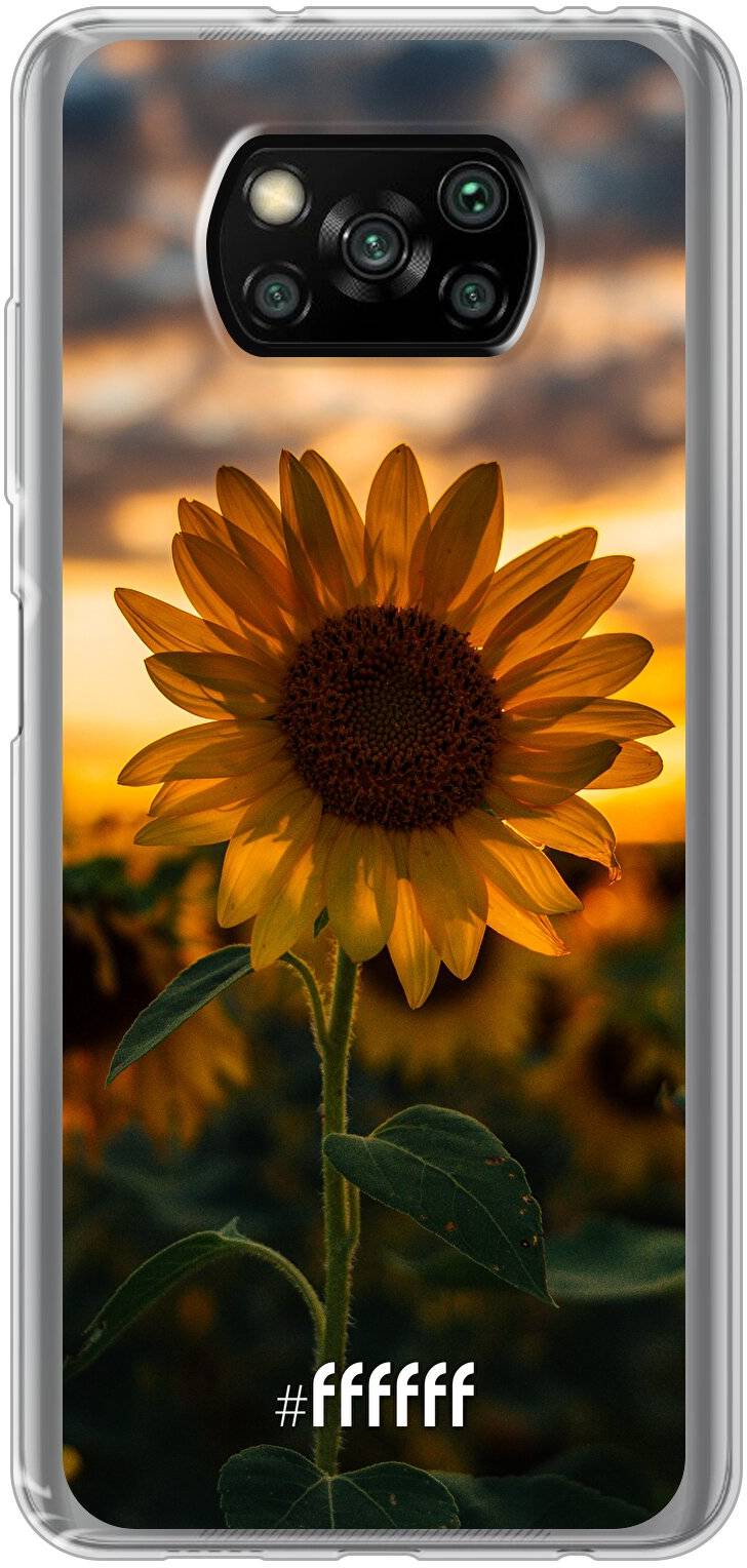 Sunset Sunflower Poco X3 Pro
