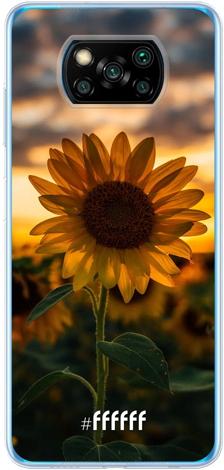 Sunset Sunflower Poco X3 Pro