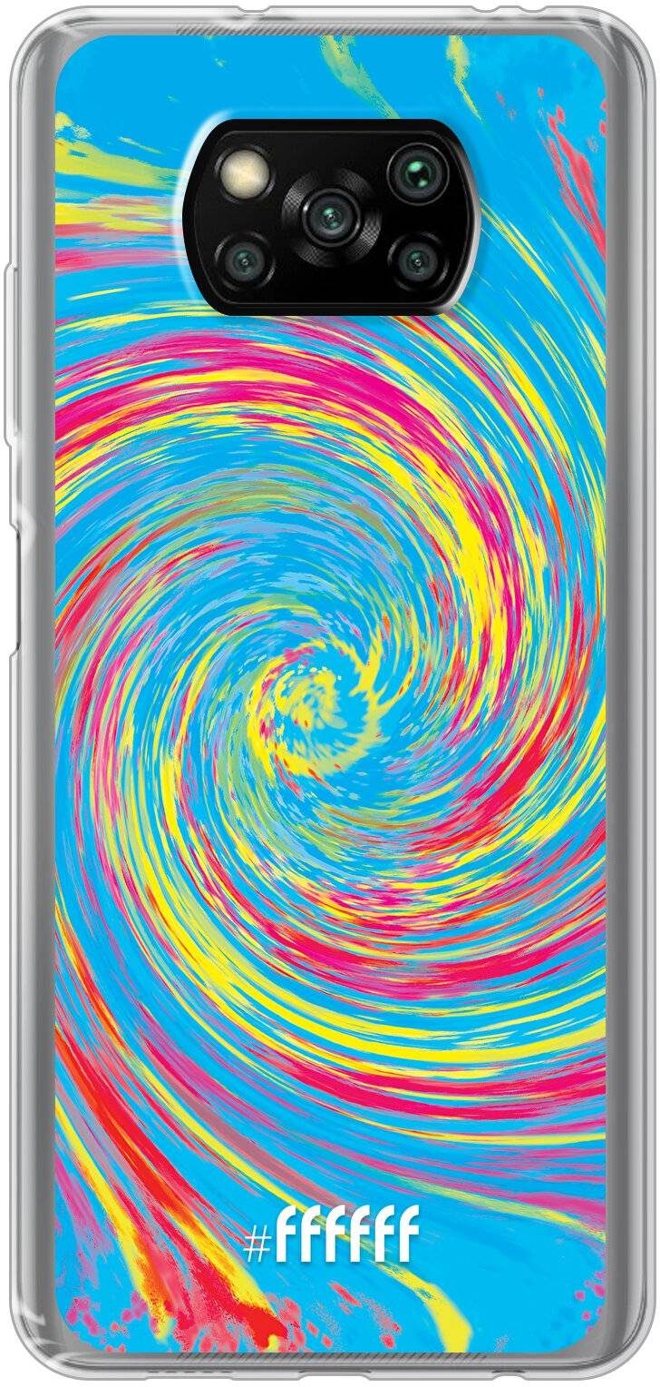 Swirl Tie Dye Poco X3 Pro