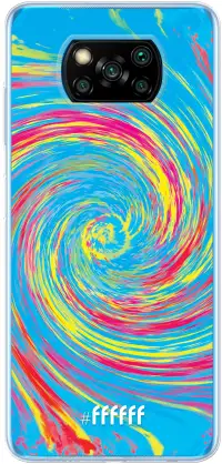 Swirl Tie Dye Poco X3 Pro