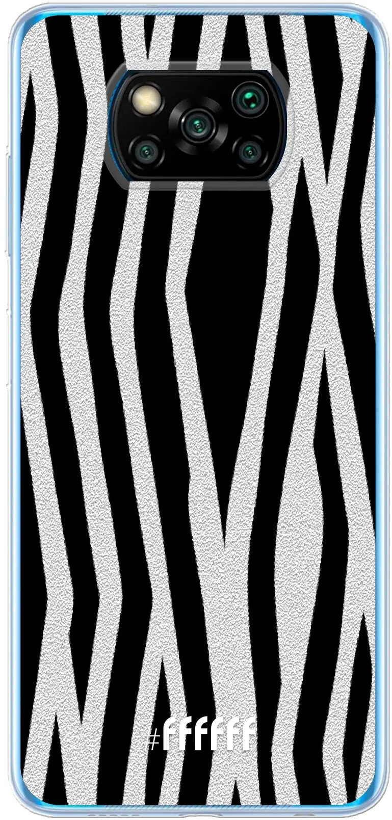 Zebra Print Poco X3 Pro