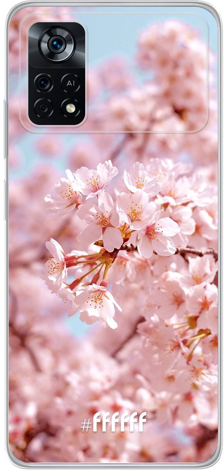 Cherry Blossom Poco X4 Pro 5G