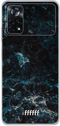 Dark Blue Marble Poco X4 Pro 5G