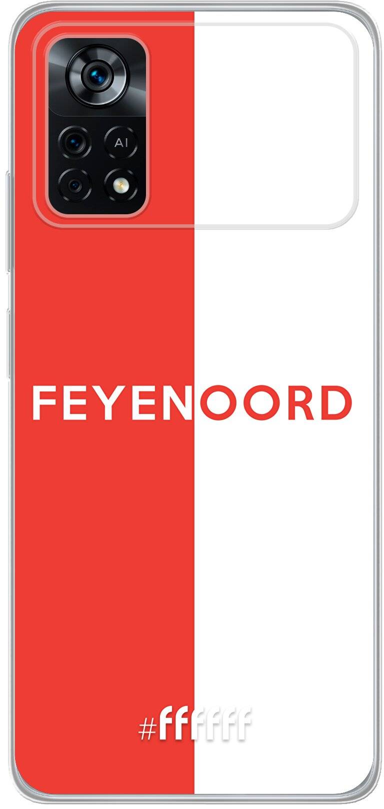 Feyenoord - met opdruk Poco X4 Pro 5G