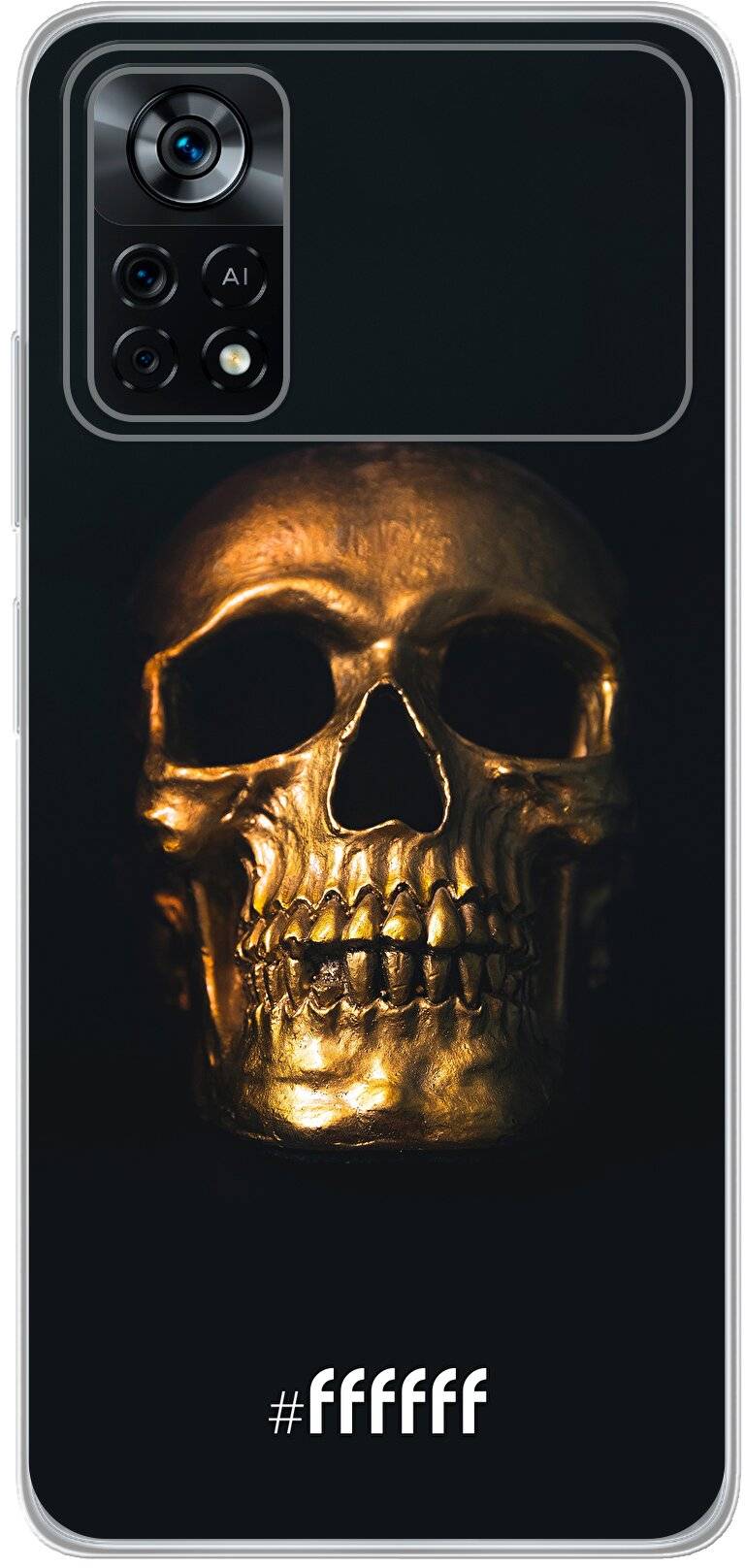 Gold Skull Poco X4 Pro 5G