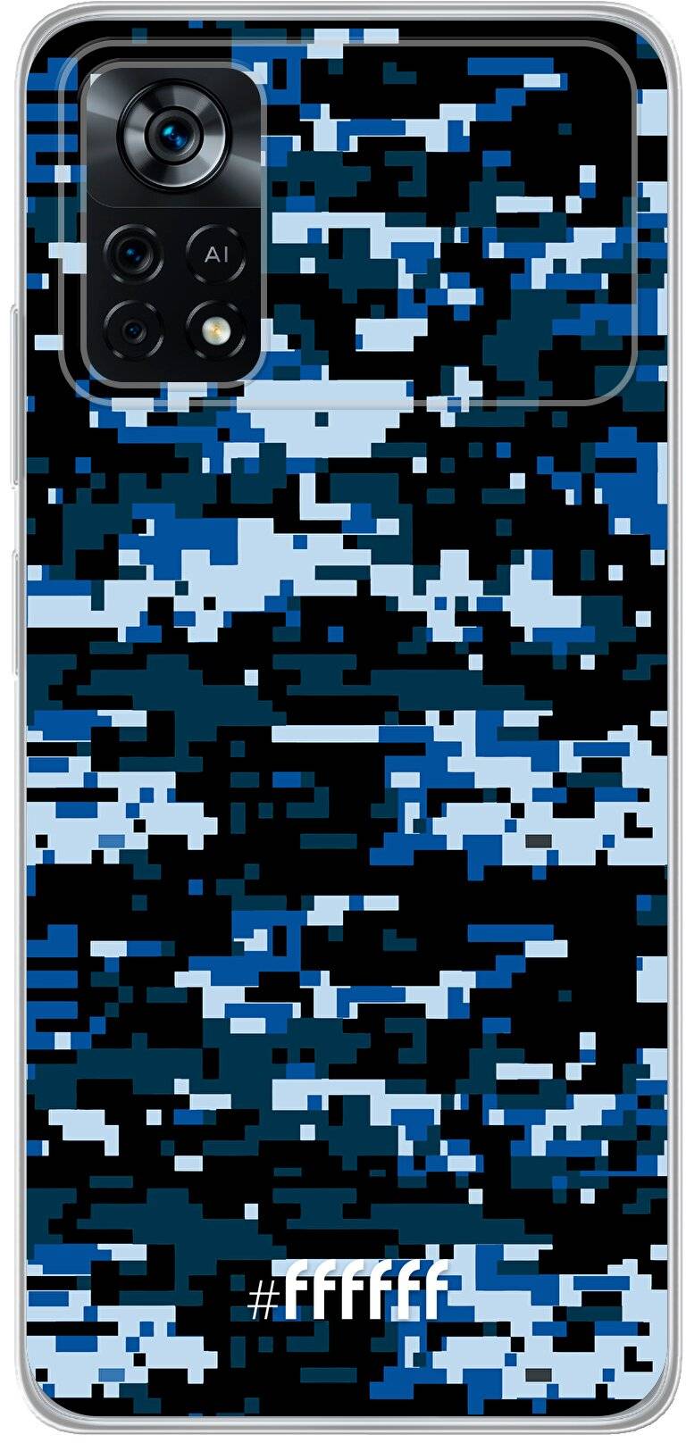 Navy Camouflage Poco X4 Pro 5G