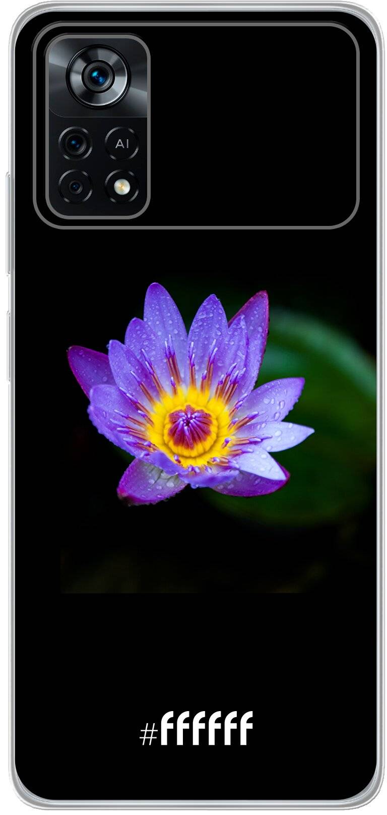 Purple Flower in the Dark Poco X4 Pro 5G