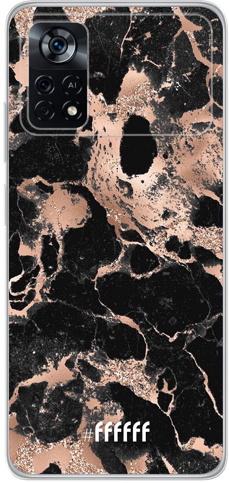 Rose Gold Marble Poco X4 Pro 5G