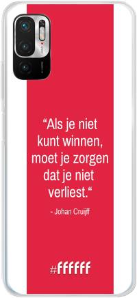 AFC Ajax Quote Johan Cruijff Redmi Note 10 5G