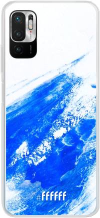 Blue Brush Stroke Redmi Note 10 5G