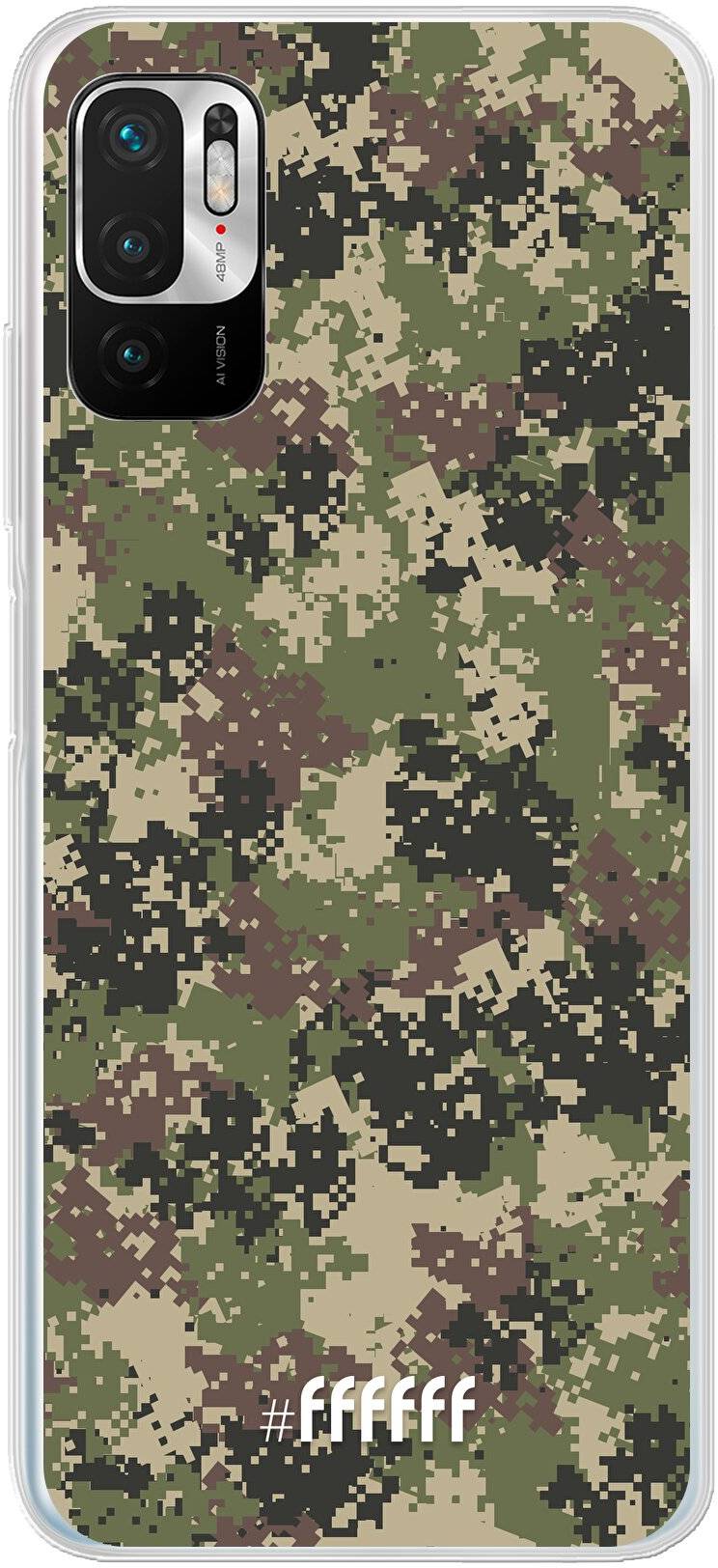 Digital Camouflage Redmi Note 10 5G