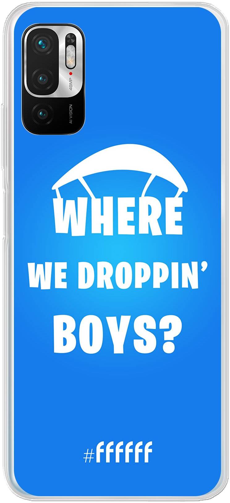 Battle Royale - Where We Droppin' Boys Redmi Note 10 5G