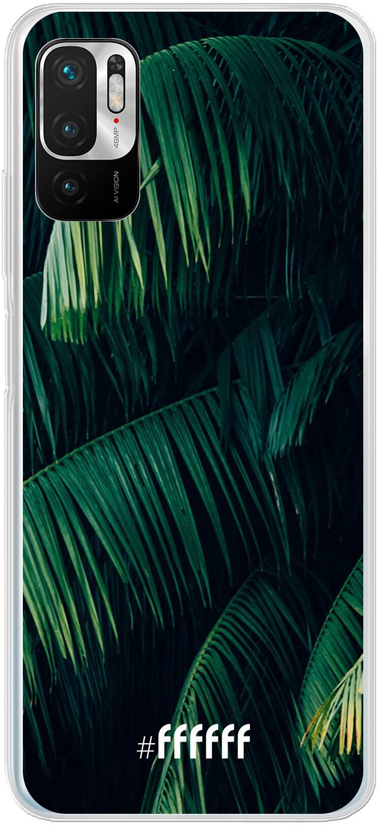 Palm Leaves Dark Redmi Note 10 5G