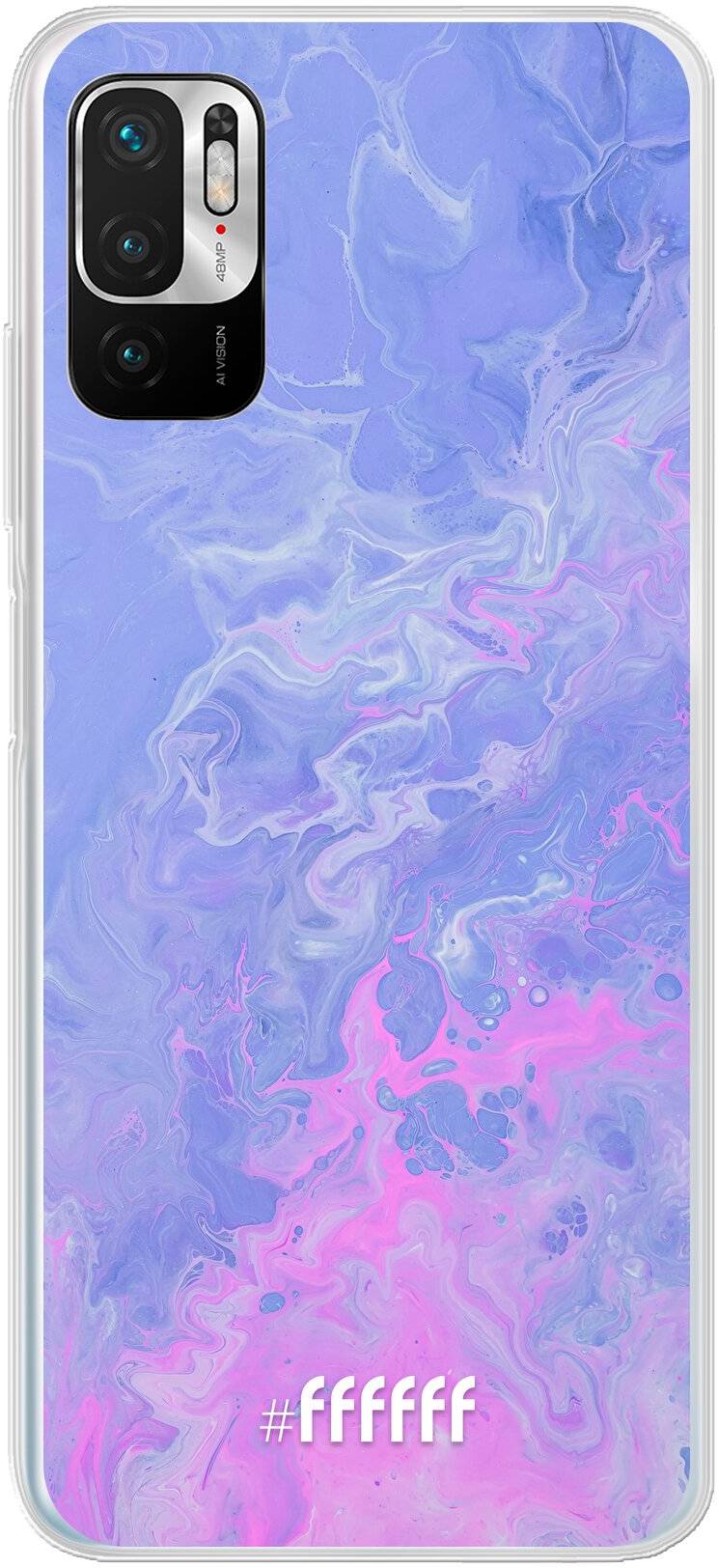 Purple and Pink Water Redmi Note 10 5G