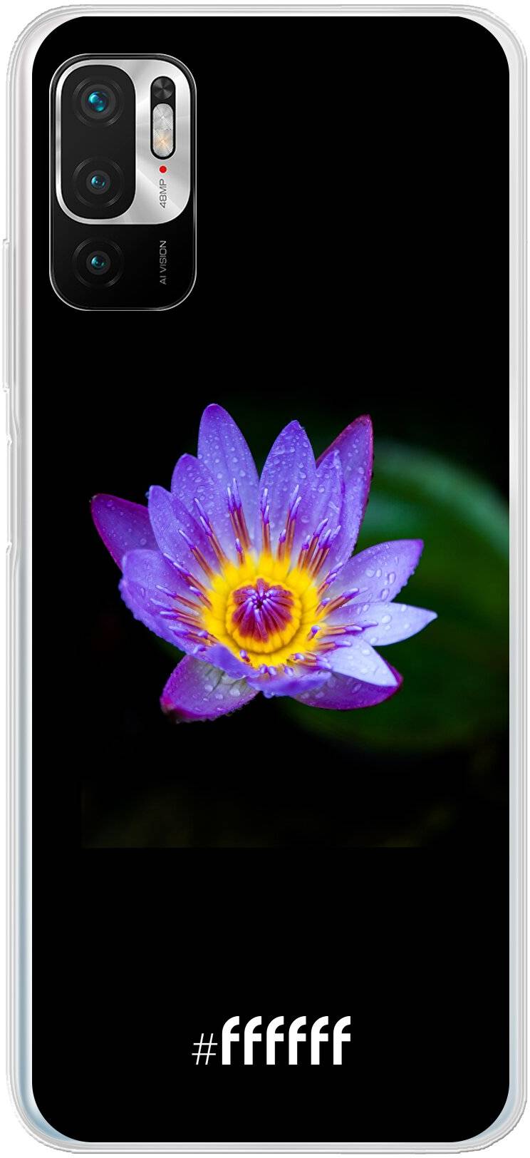 Purple Flower in the Dark Redmi Note 10 5G