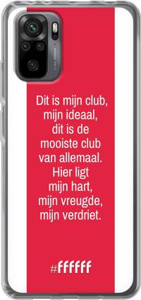 AFC Ajax Dit Is Mijn Club Redmi Note 10 Pro